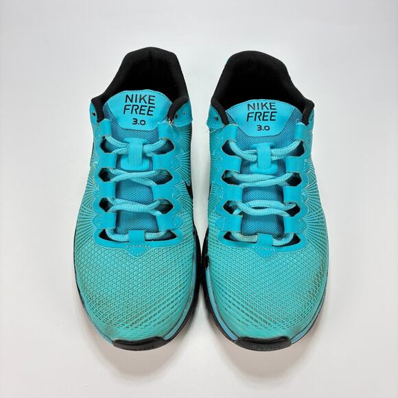 Nike Free Trainer 3.0 V4 Blue Cross Training Shoes 553684-402 Men’s Size 7.5 - Picture 3 of 10